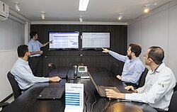 Ingenieursteam von SMS group Metalurgia do Brasil