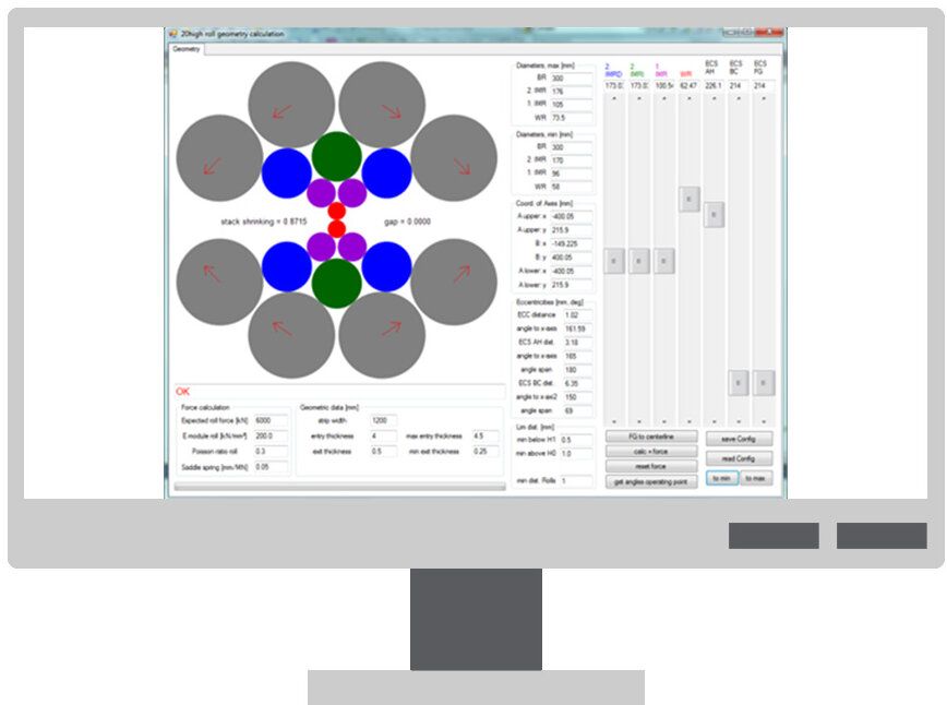 X-Pact® 20-High Roll Stack Geometry Validation X-Pact® 20-High Roll Stack Geometry Validation