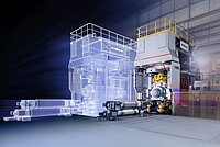 Virtuelle Darstellung einer Maschine durch einen Digital Twin