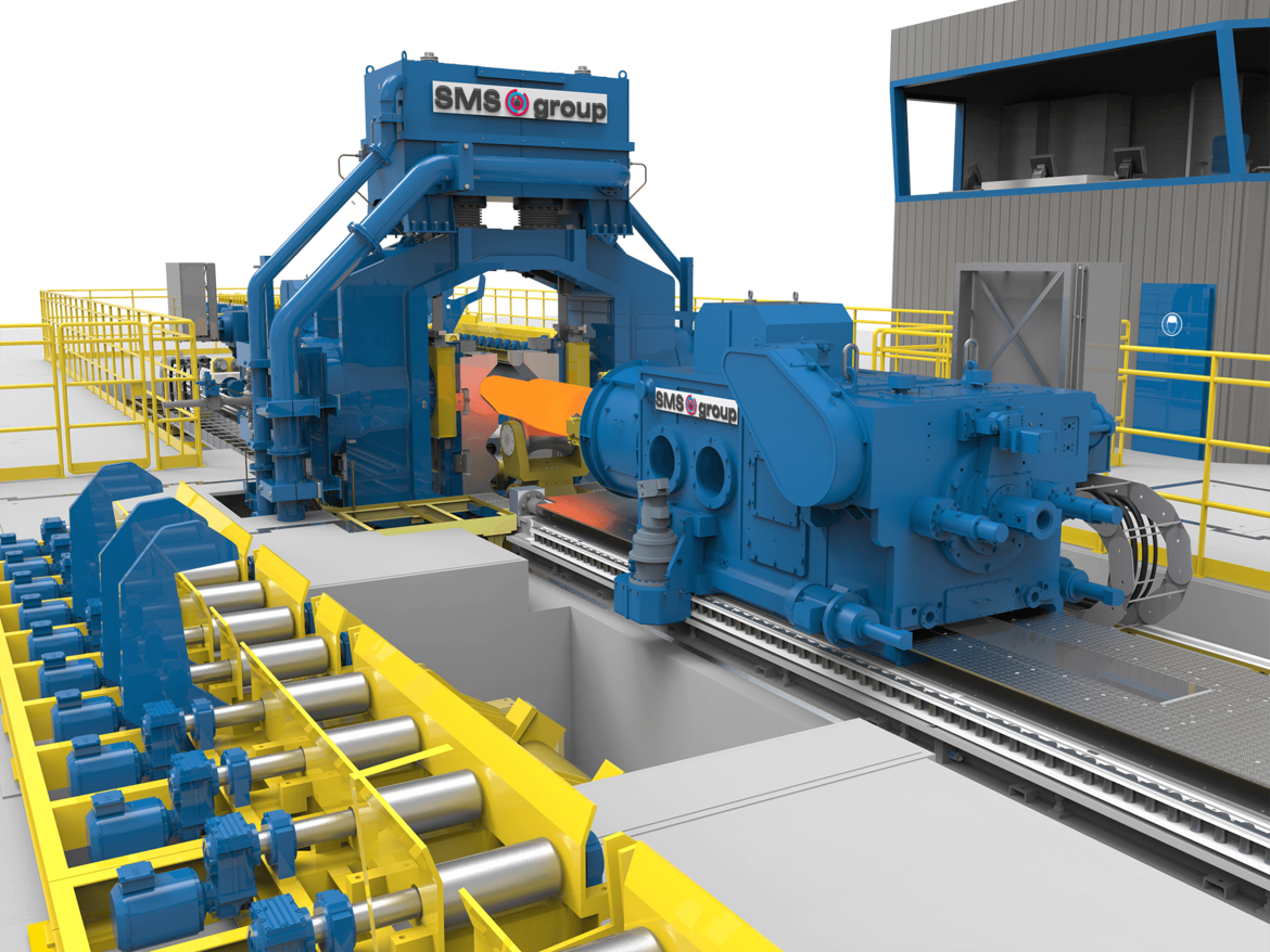 SMSgroup Image Hydraulische SMI Schmiedemaschinen mit 2 Zylindern in horizontaler Anordnung Bild