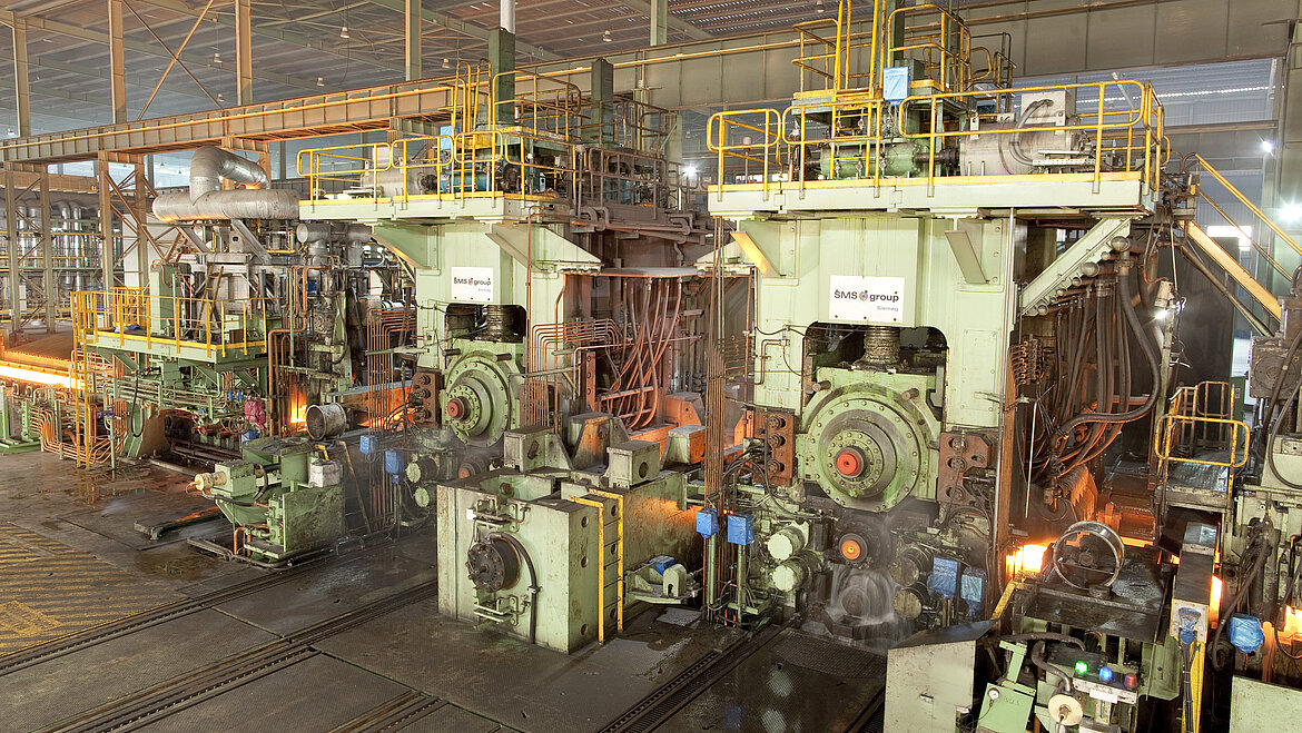 Twin-stand Steckel mill SMSgroup Image