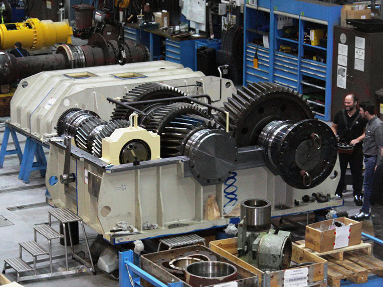 SMSgroup Image Drive units for coiler mandrels Image