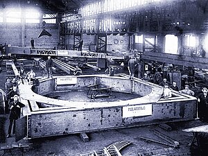 Paul Wurth workshop at the beginning of the 20th century