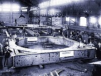 Paul Wurth workshop at the beginning of the 20th century